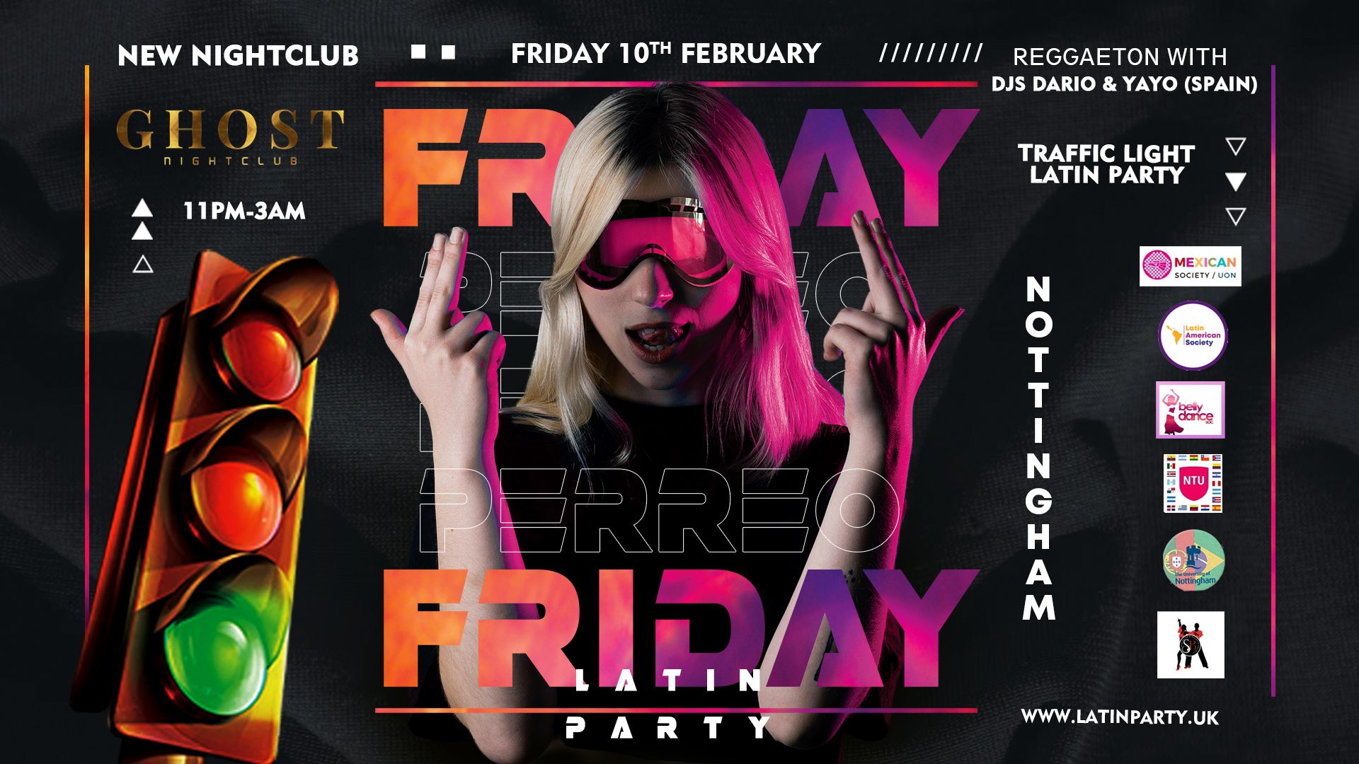 PERREO NOTTINGHAM -🚦TRAFIC LIGHT LATIN PARTY🚦