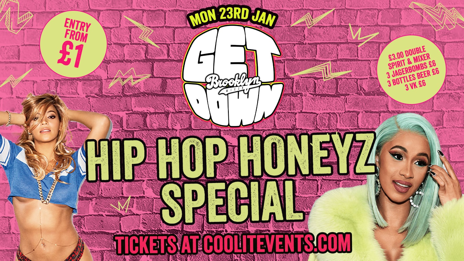 Get Down Mondays : Hip Hop Honeyz