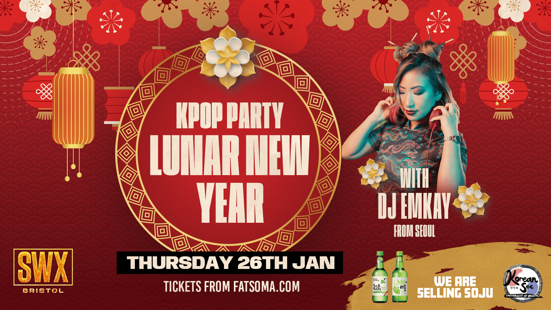 Bristol KPOP Lunar New Year Party Ft DJ Emkay