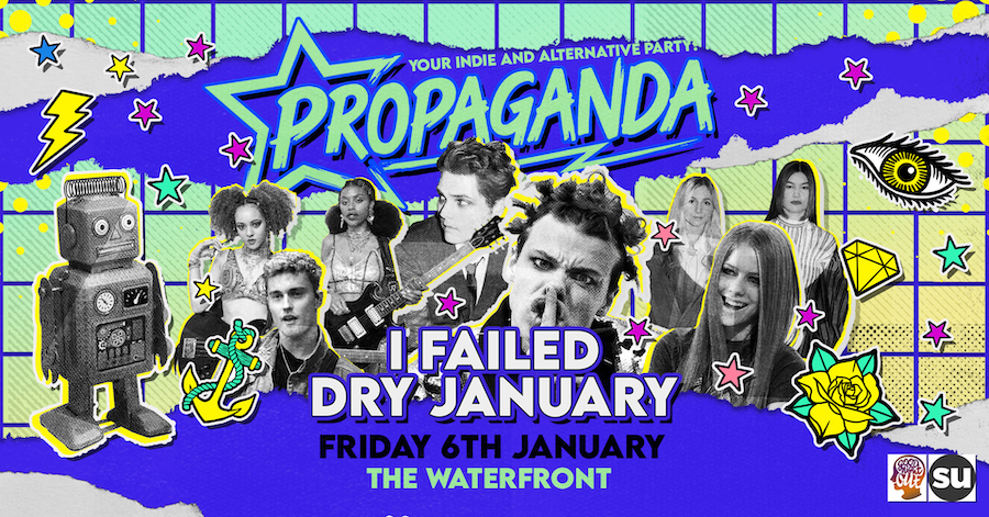 TONIGHT! Propaganda Norwich – I Failed Dry January!