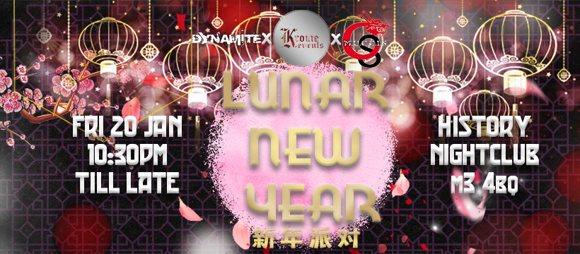 Krome Events x Dynamite x MUCCIS Presents: Lunar New Year