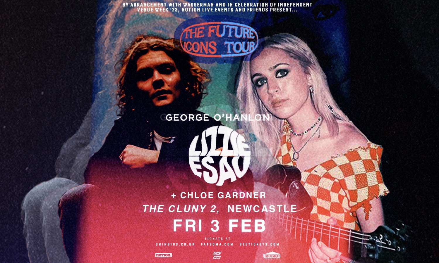 The Future Icons Tour feat Lizzie Esau & George O’Hanlon + Chloe Gardner