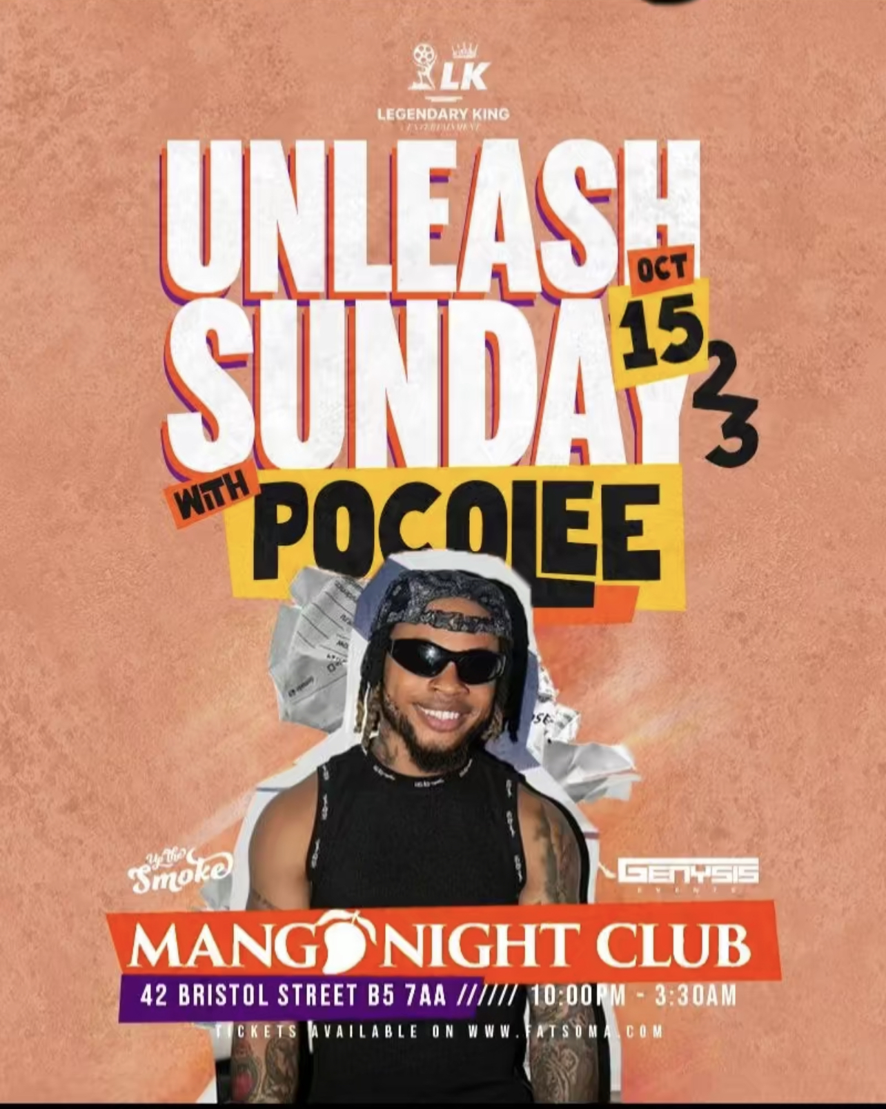 Poco Lee Live @ Mango Night Club Birmingham at Mango Night Club ...