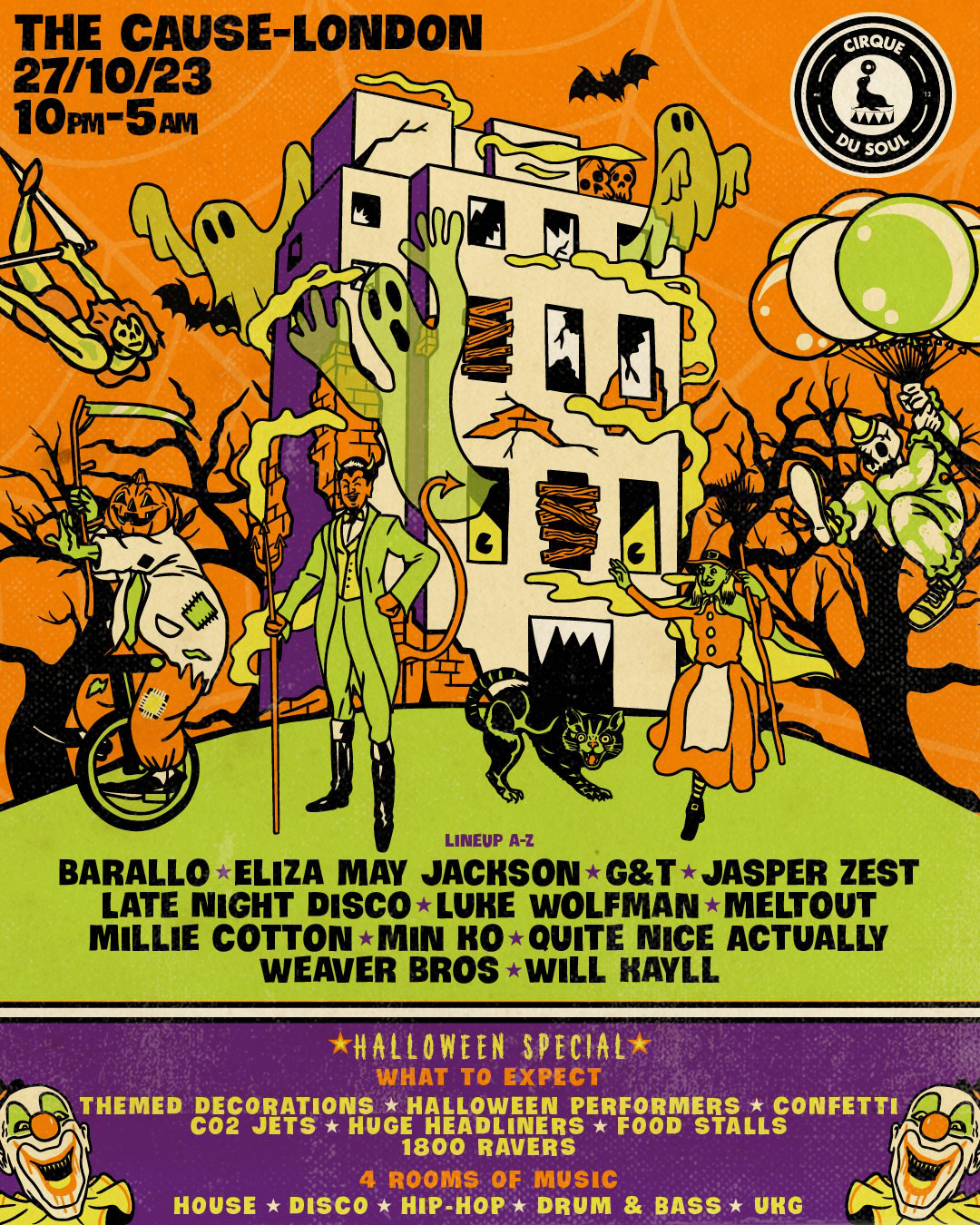 Cirque Du Soul: London // Halloween Special
