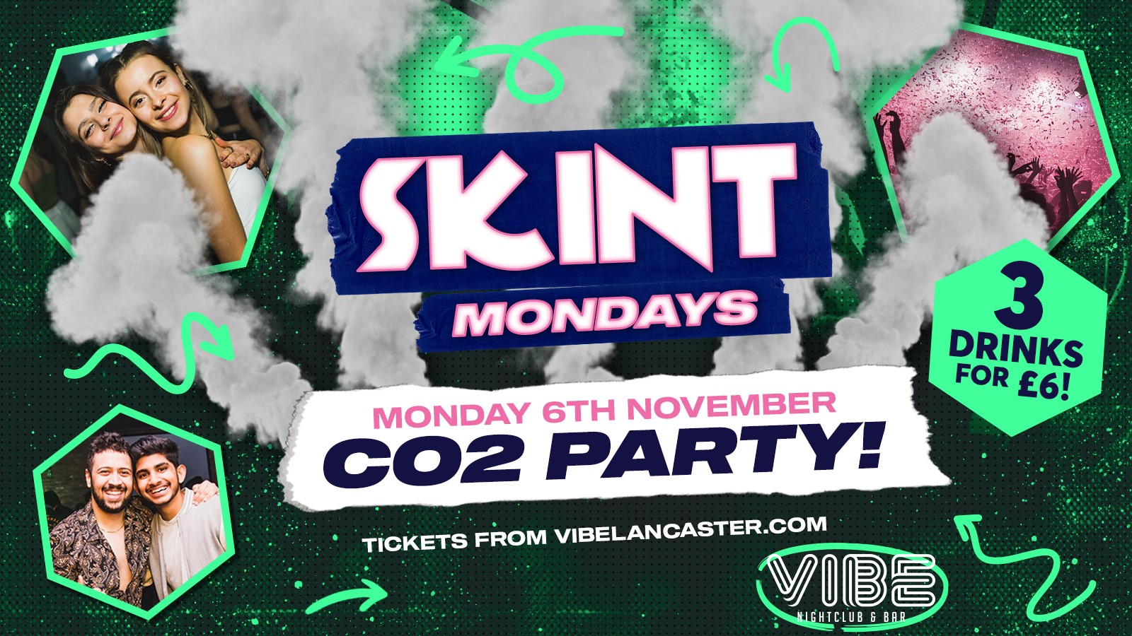 SKINT MONDAY: C02 PARTY!