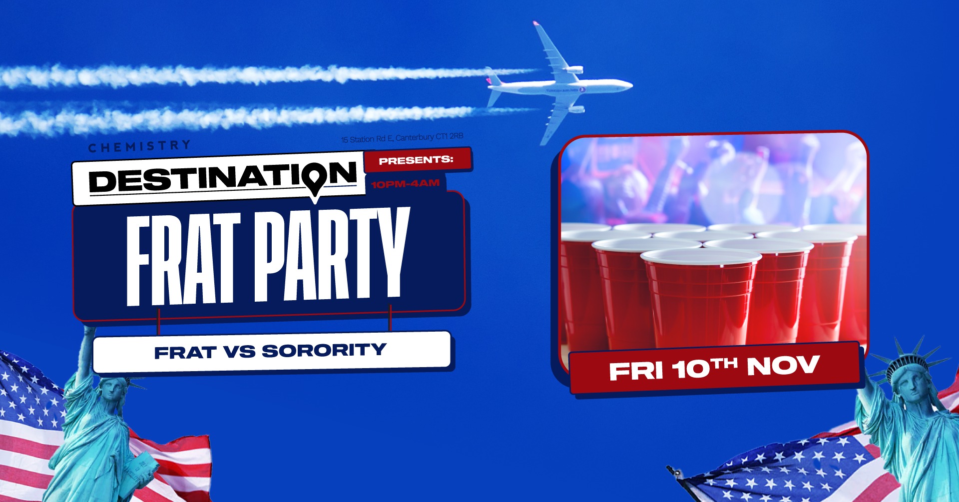 Destination  ∙ FRAT HOUSE (FRAT VS SORORITY)