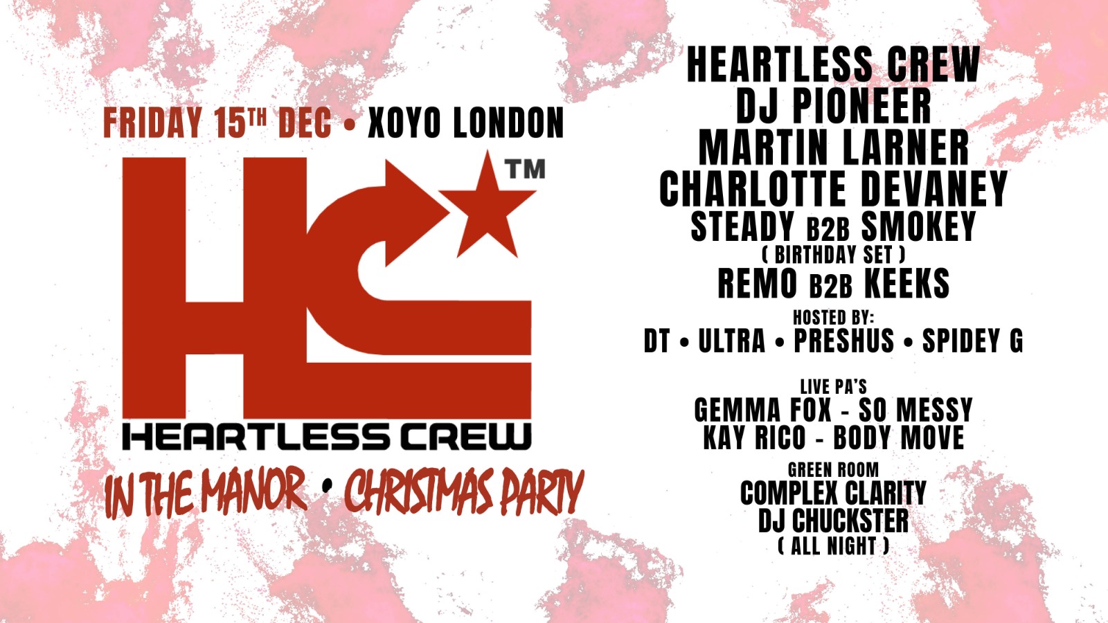 Heartless Crew In The Manor Christmas Party