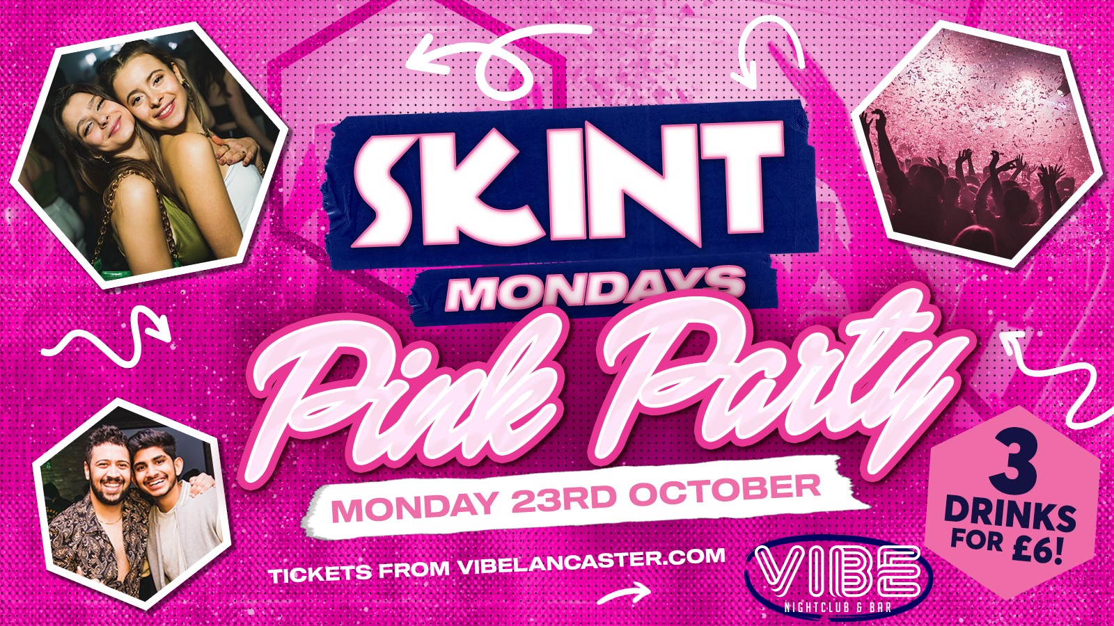 SKINT MONDAY: PINK PARTY!