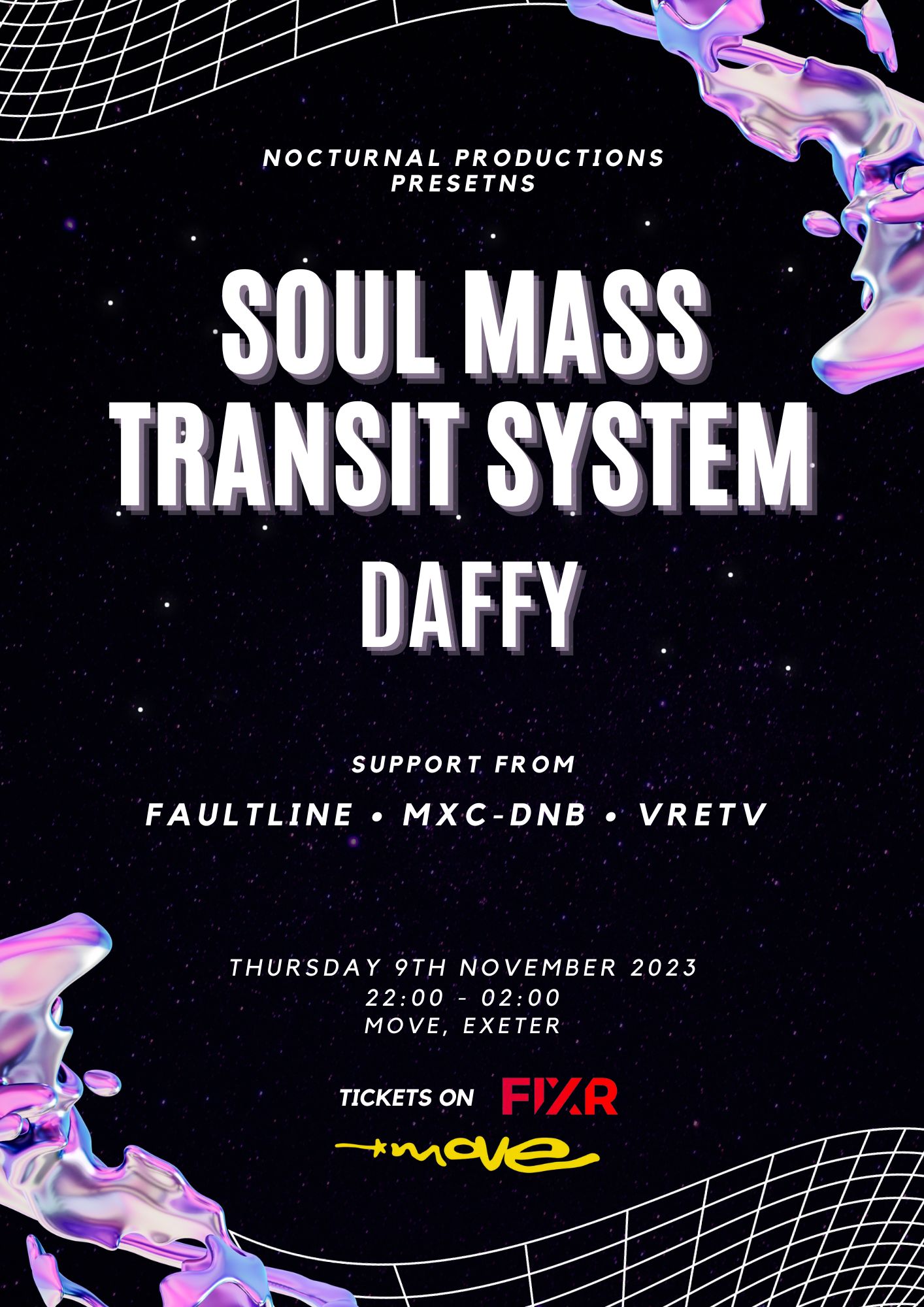 NOCTURNAL Presents: Soul Mass Transit System