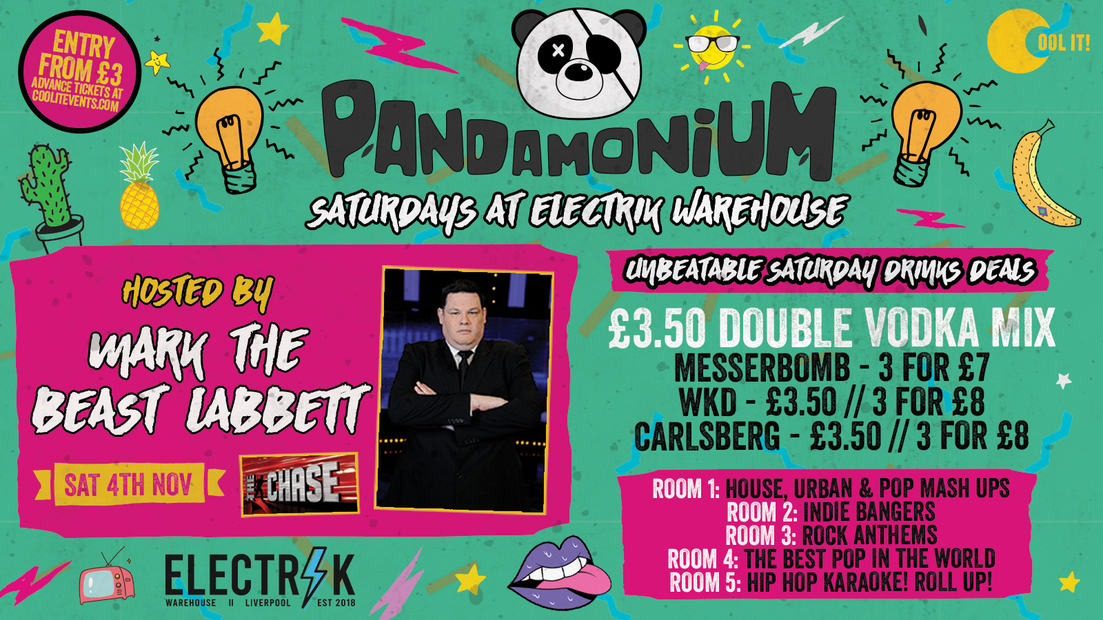 Pandamonium Saturdays : Mark ‘The Beast’ Labbett