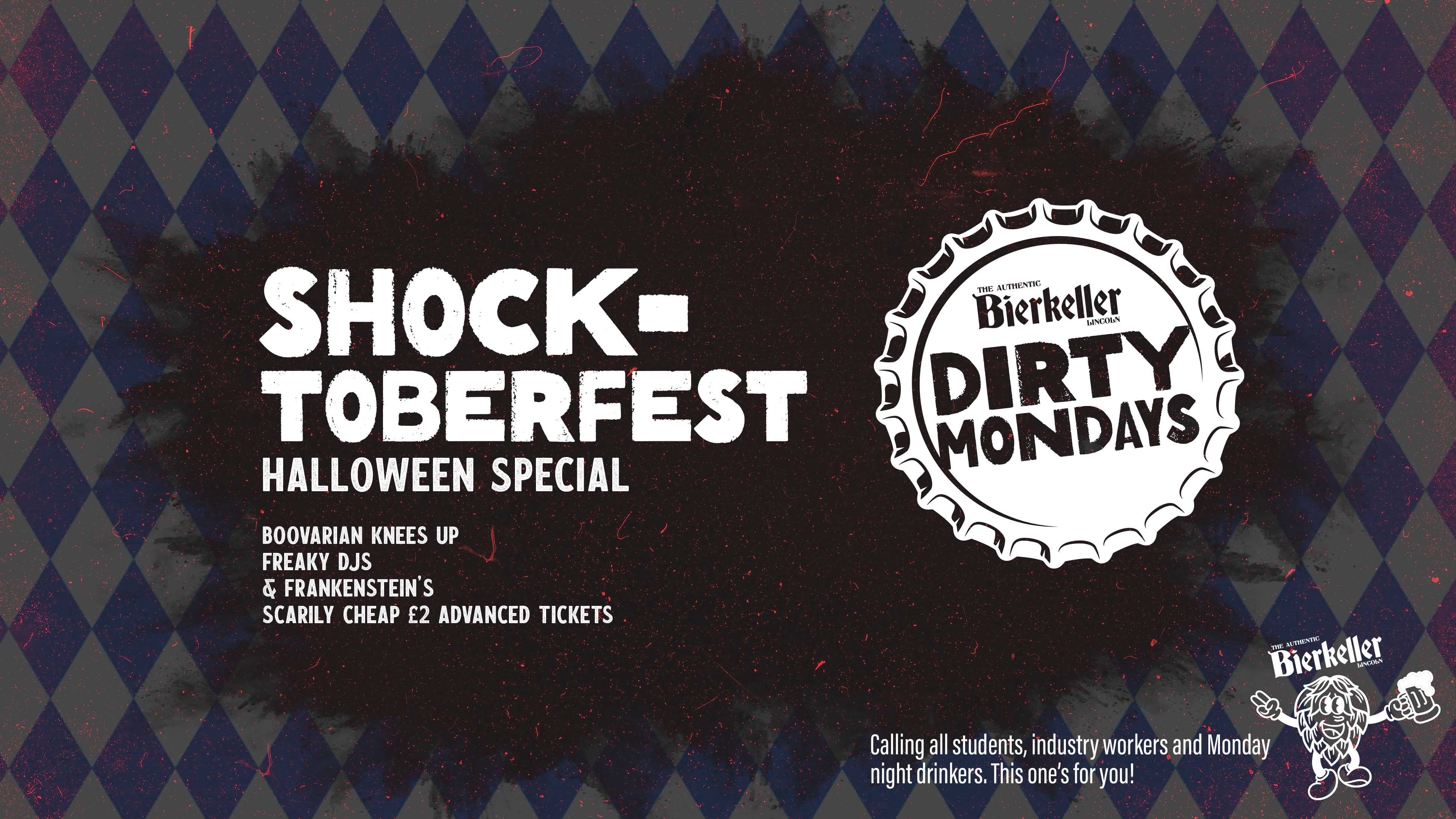 Shocktoberfest – Dirty Monday’s at Bierkeller