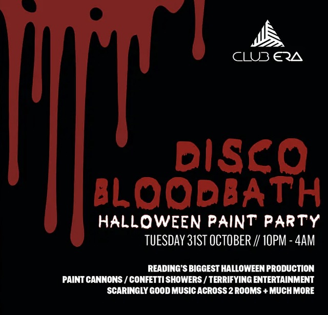 Disco BloodBath Halloween Paint Party At Era 🩸