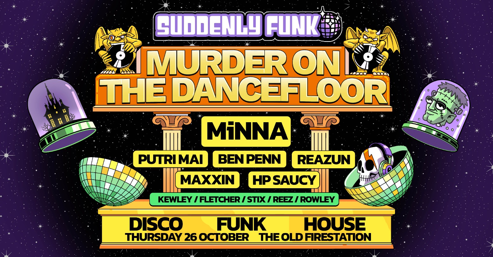 Suddenly Funk – Halloween Special w/ MiNNA (Defected/Glitterbox)