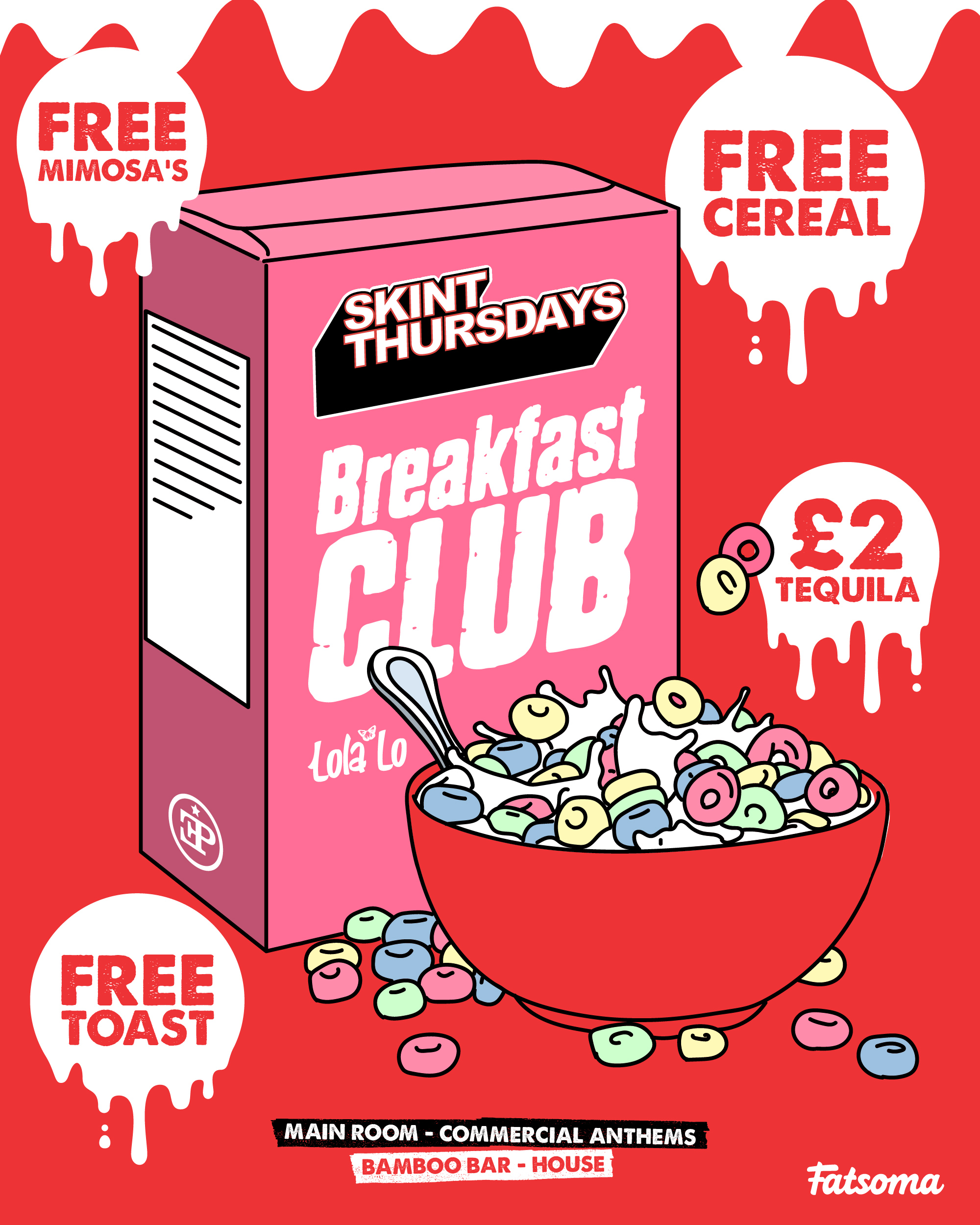 Skint Thursday @ Lola Lo – Breakfast Club 🥣