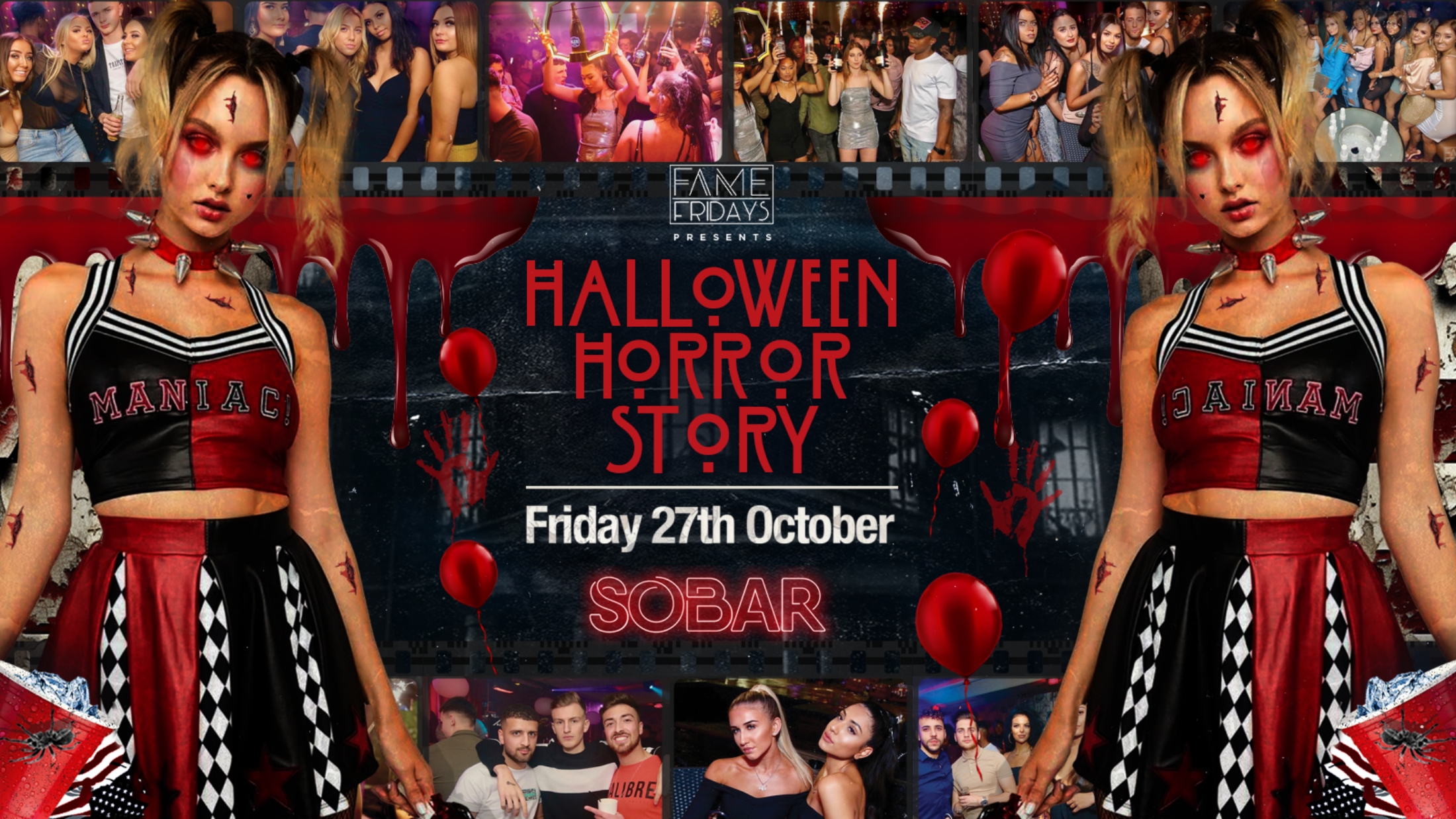 FAME FRIDAYS PRESENTS: ‘HALLOWEEN HORROR STORY’ [27/10]