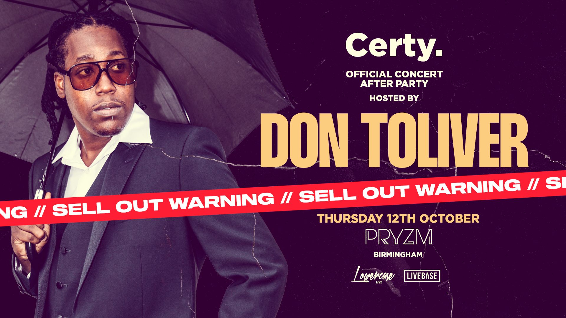 The Official After Party hosted by DON TOLIVER – PRYZM [FINAL TICKETS]