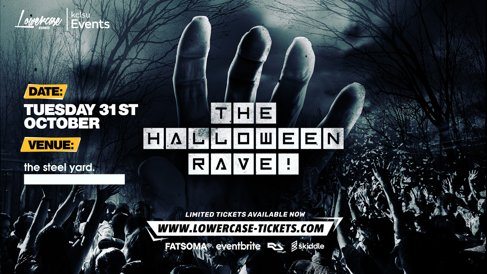 THE HALLOWEEN RAVE @ THE STEEL YARD! LONDON HALLOWEEN 2023