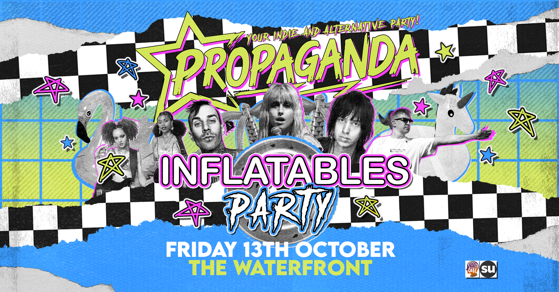 TONIGHT! Propaganda Norwich – Inflatables Party!