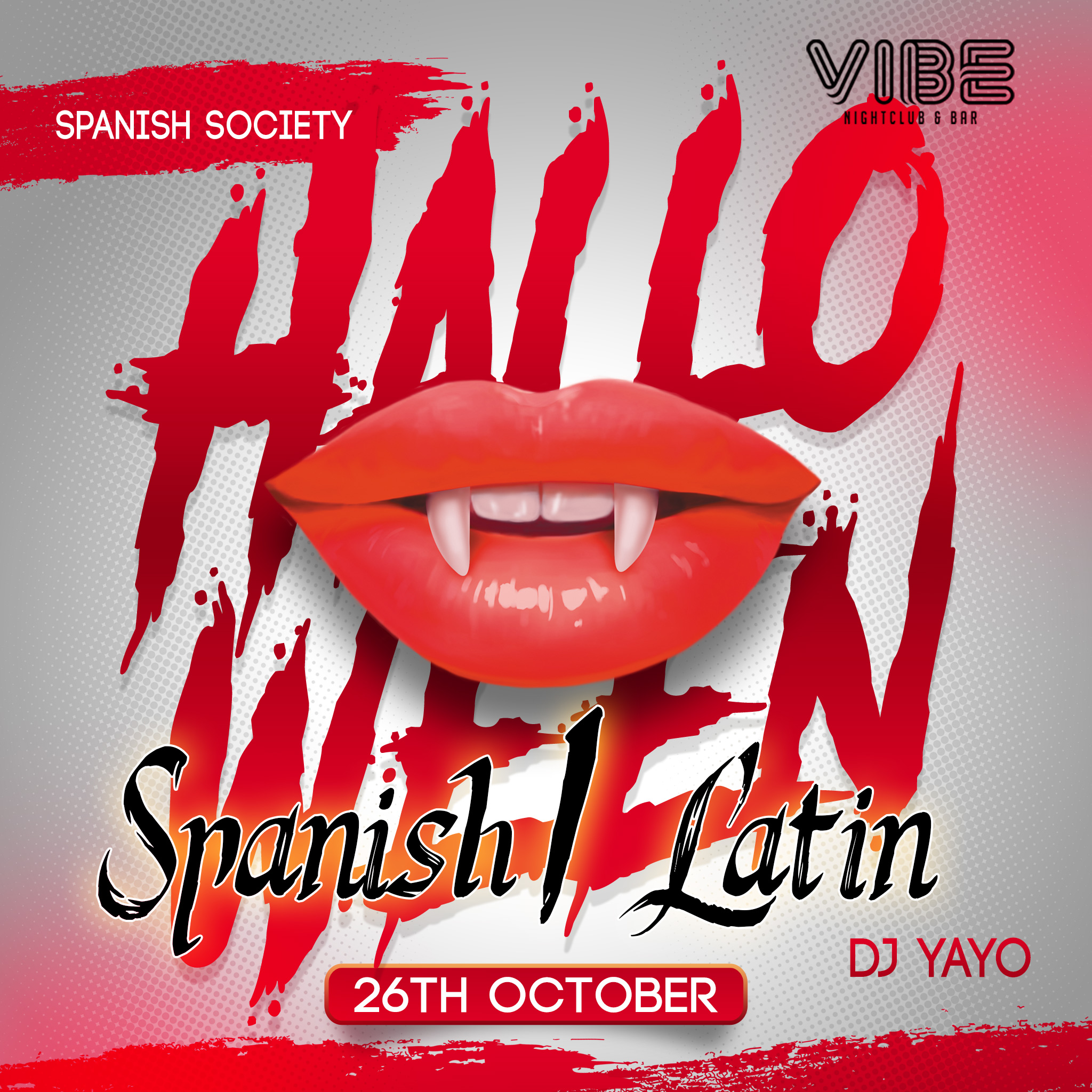 Spanish/Latin Halloween Lancaster – Thurday 26th October | VIBE