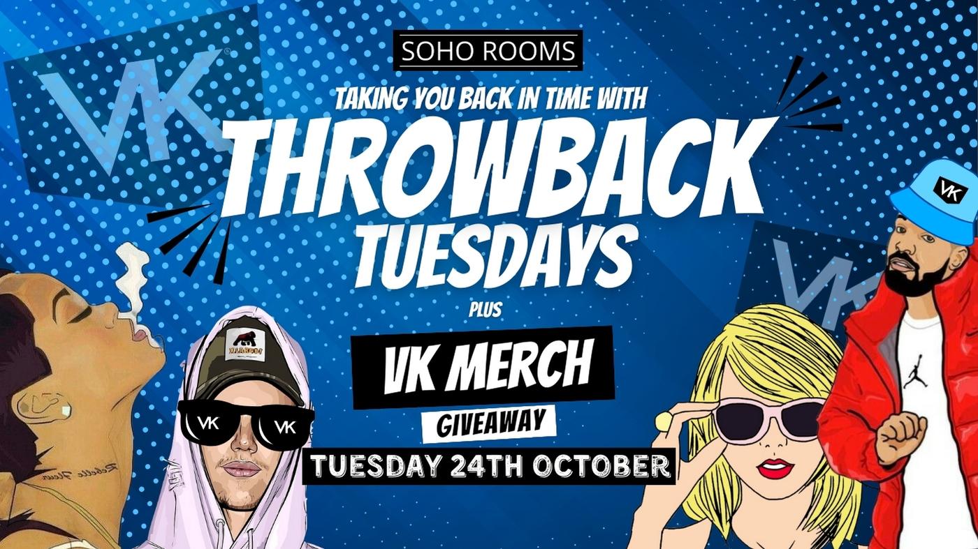 Throwback Tuesdays | VK Merch GIVEAWAY | Tuesday 24th Oct