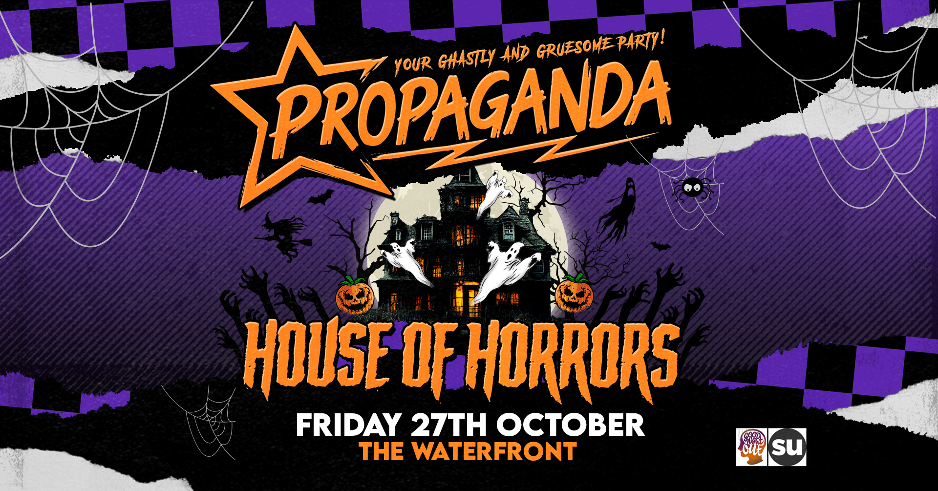 TICKETS ON THE DOOR! – Propaganda Norwich – House Of Horrors!
