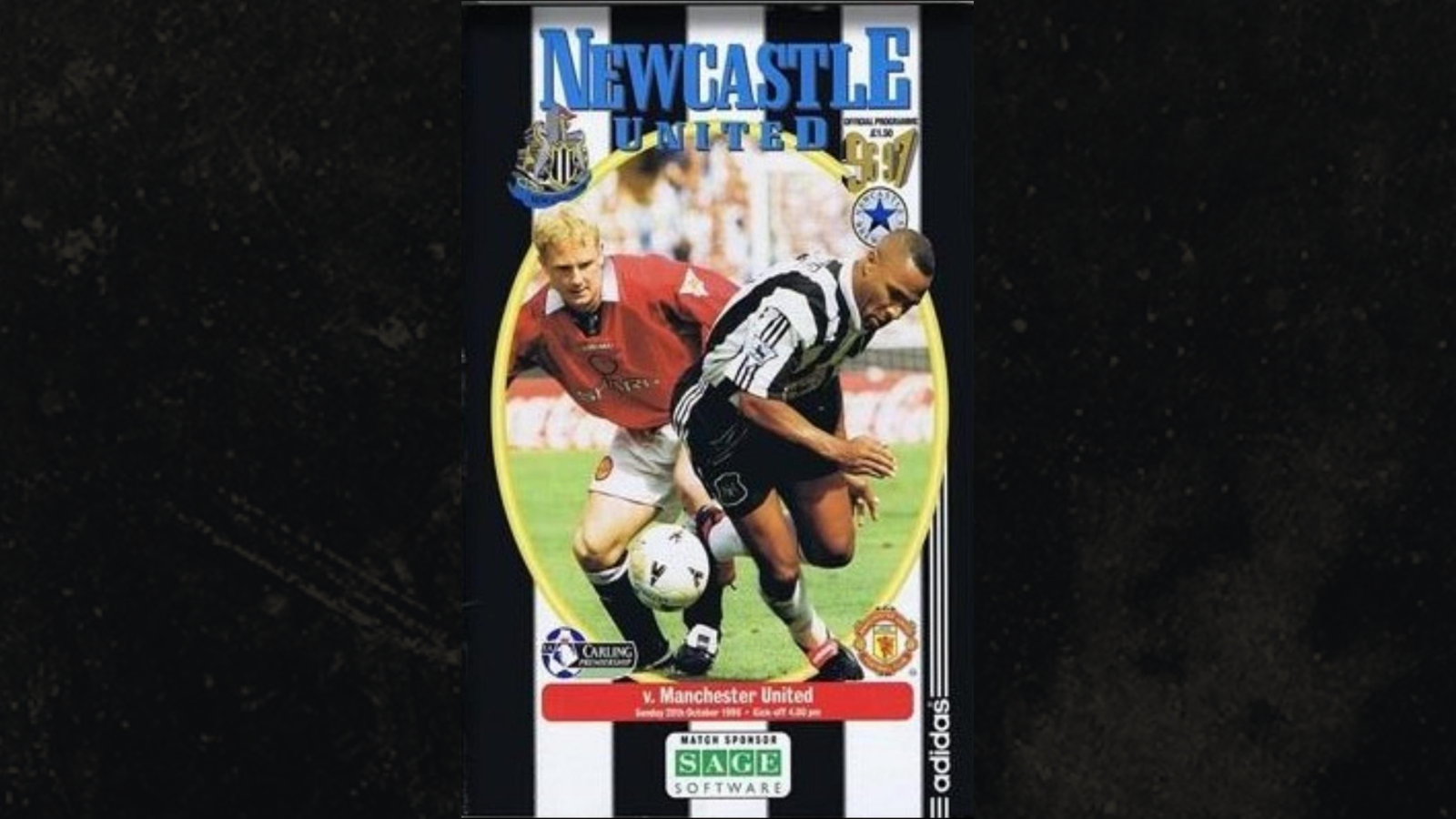 Vintage Toon – Newcastle Vs Manchester United 1996