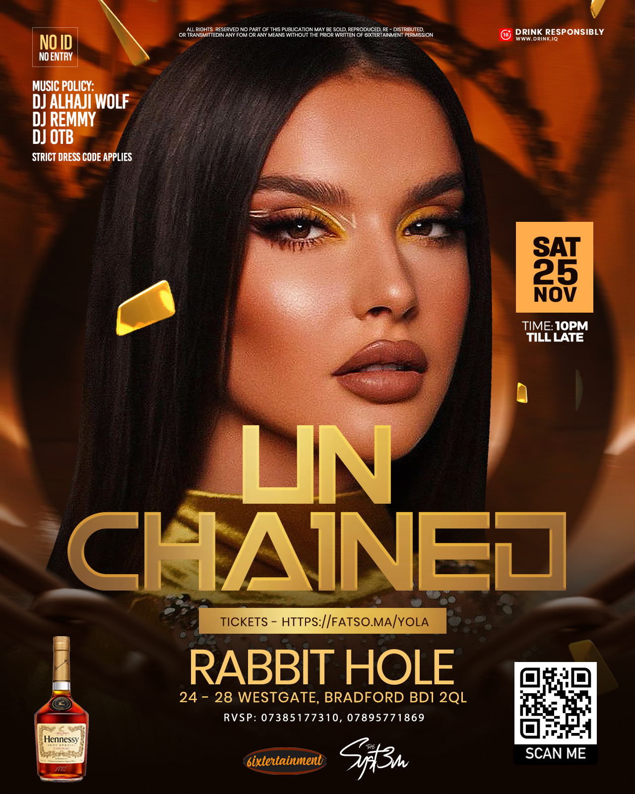 Unchained 3.0 at Rabbit Hole, Bradford on 25th Nov 2023 Fatsoma