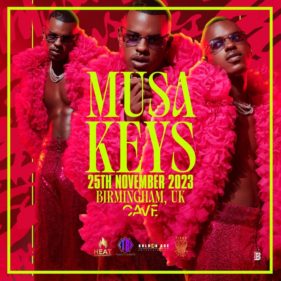 Musa Keys Performing Live at Cave, Birmingham on 25th Nov 2023 Fatsoma