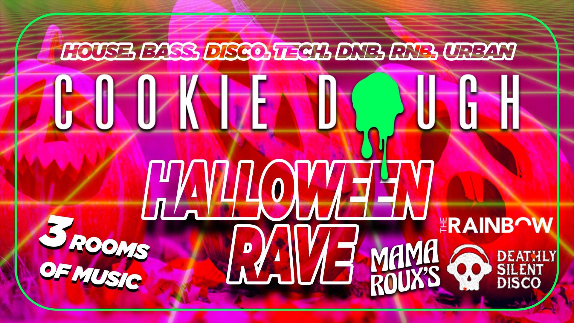 Halloween Rave 👻 X Silent Disco X RnB Halloween! FINAL 40 DIGBETH ONLY