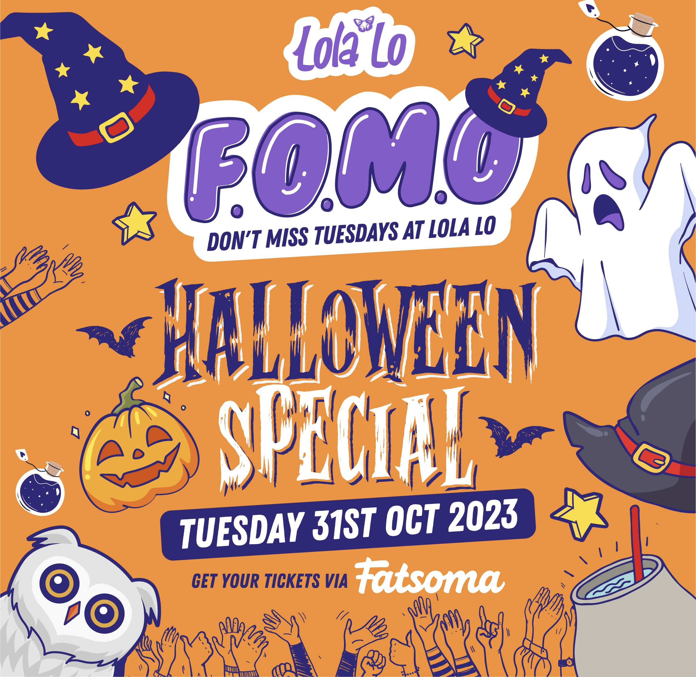 F.O.M.O – Halloween Special (Tuesday 31st October) 🎃👻