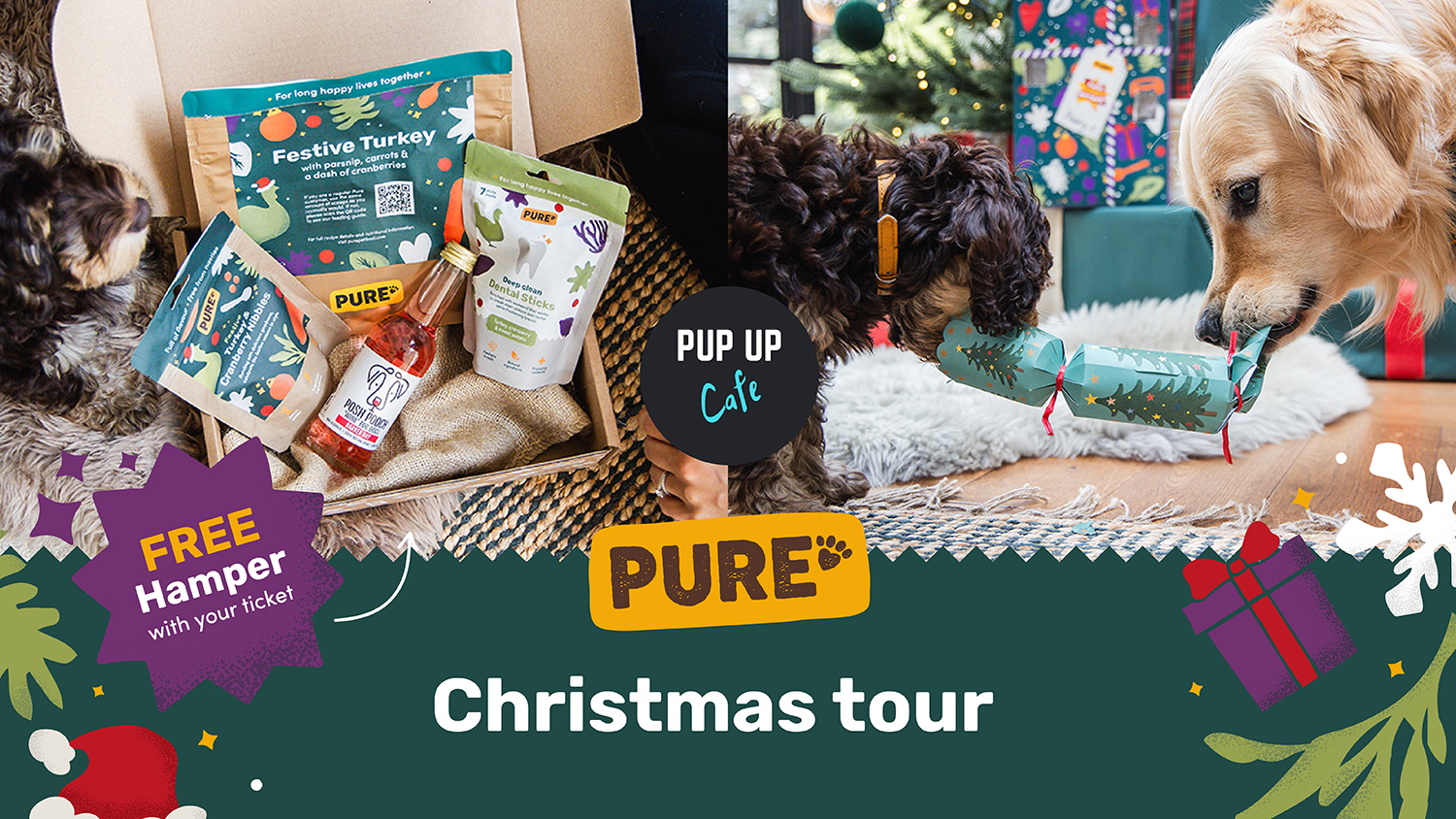 Pure Christmas Tour: Leeds, All Paws Welcome! 🎄