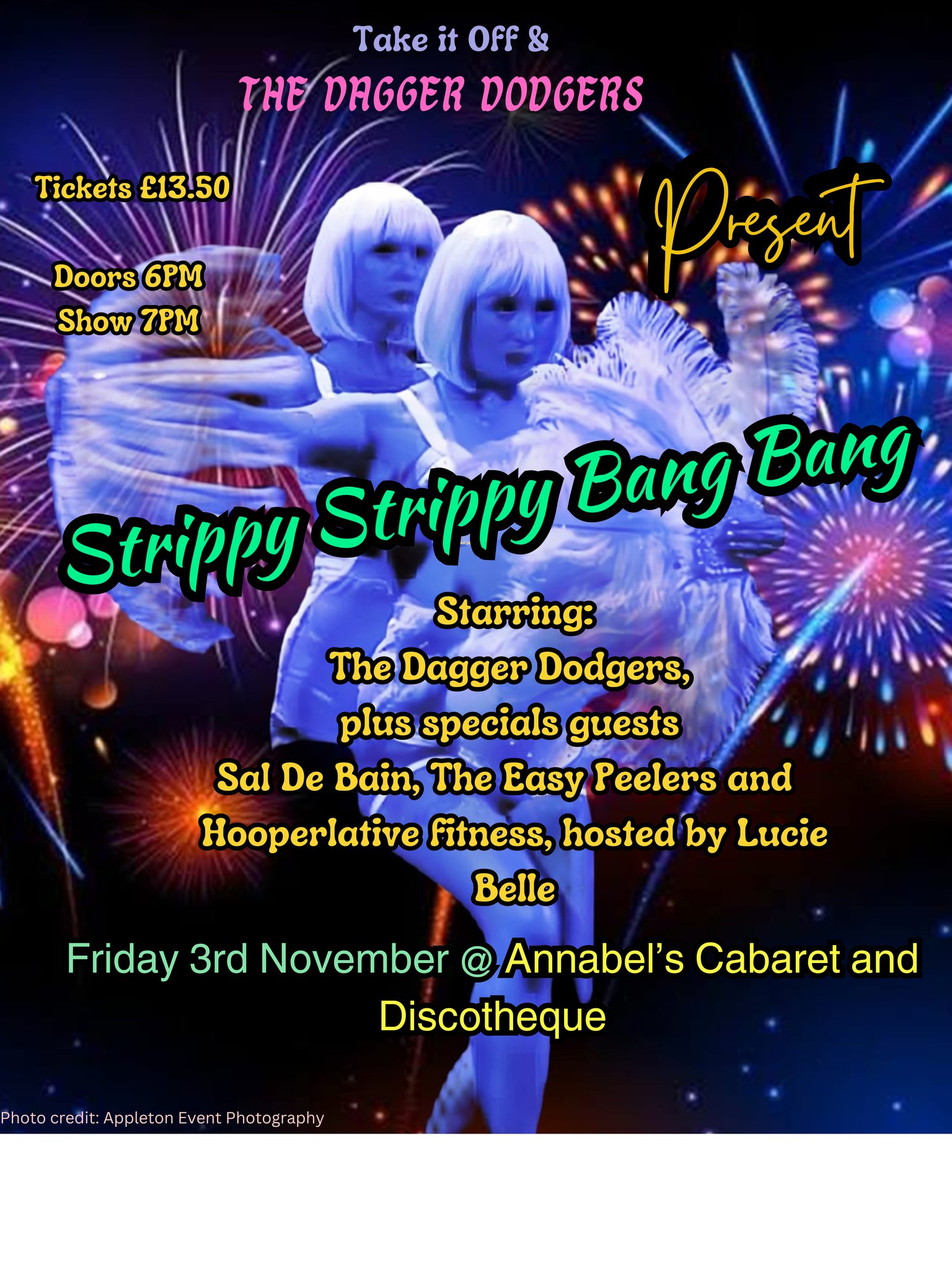 BURLESQUE SHOW: Strippy Strippy Bang Bang // Annabel’s Cabaret & Discotheque