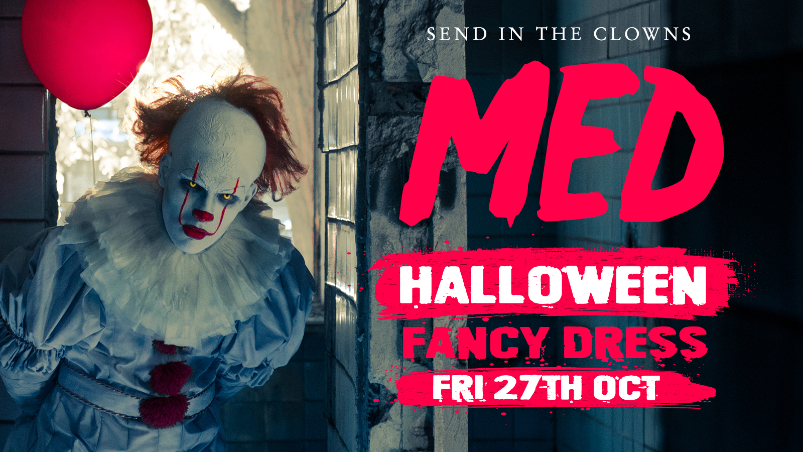 MEDICATION – HALLOWEEN 🎃 FANCY DRESS FRIDAY AT MED 🤡