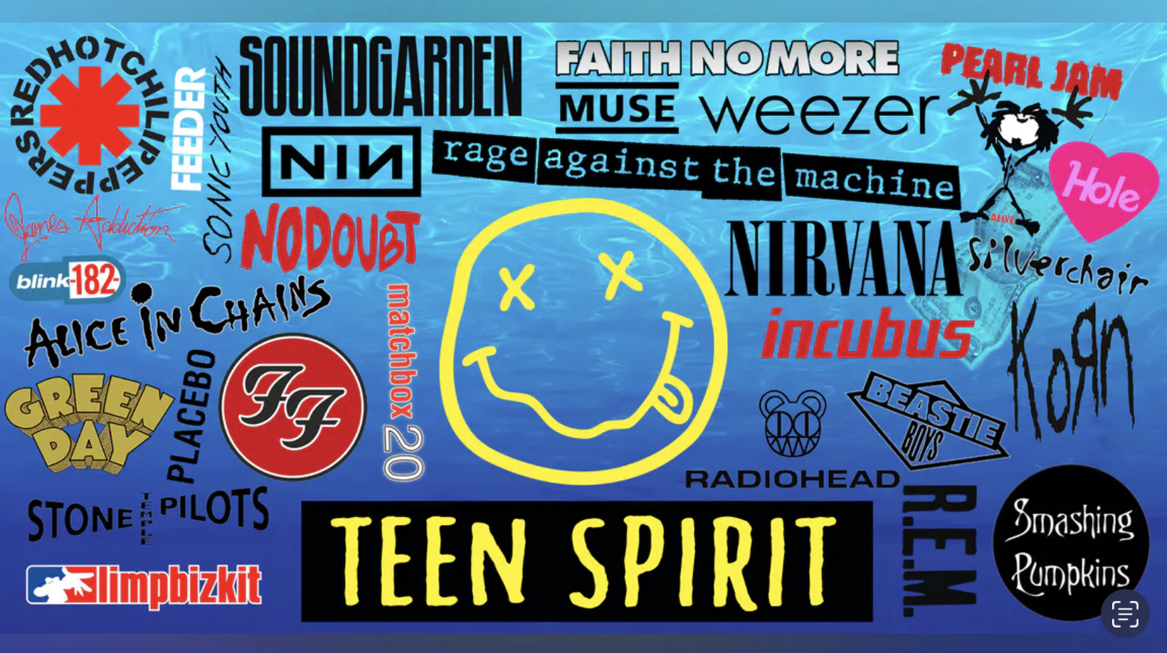 Teen Spirit – 90s Rock Club Night