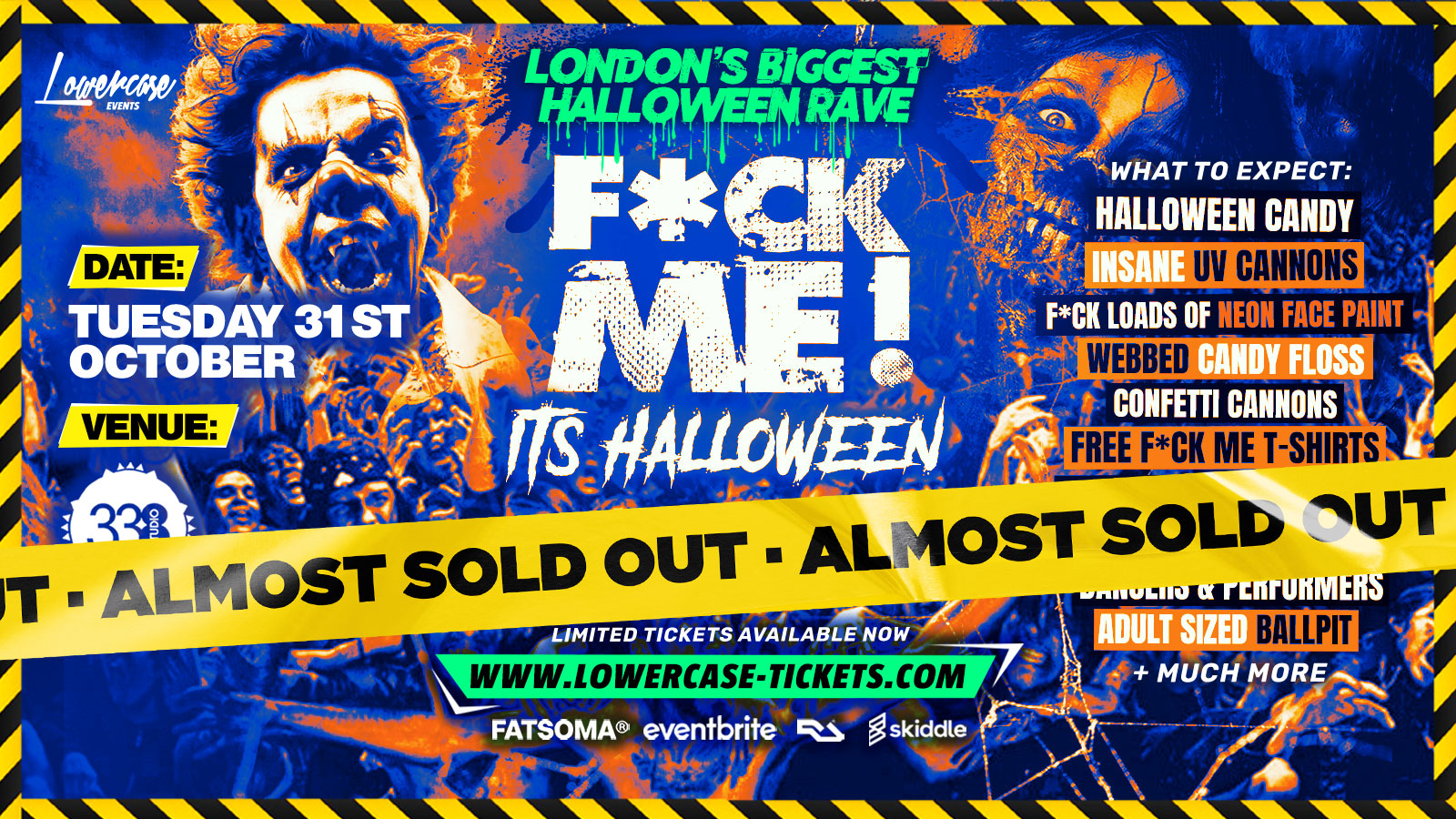 F*CK ME IT’S HALLOWEEN 👻 – THE BIGGEST EVENT OF HALLOWEEN 2023!