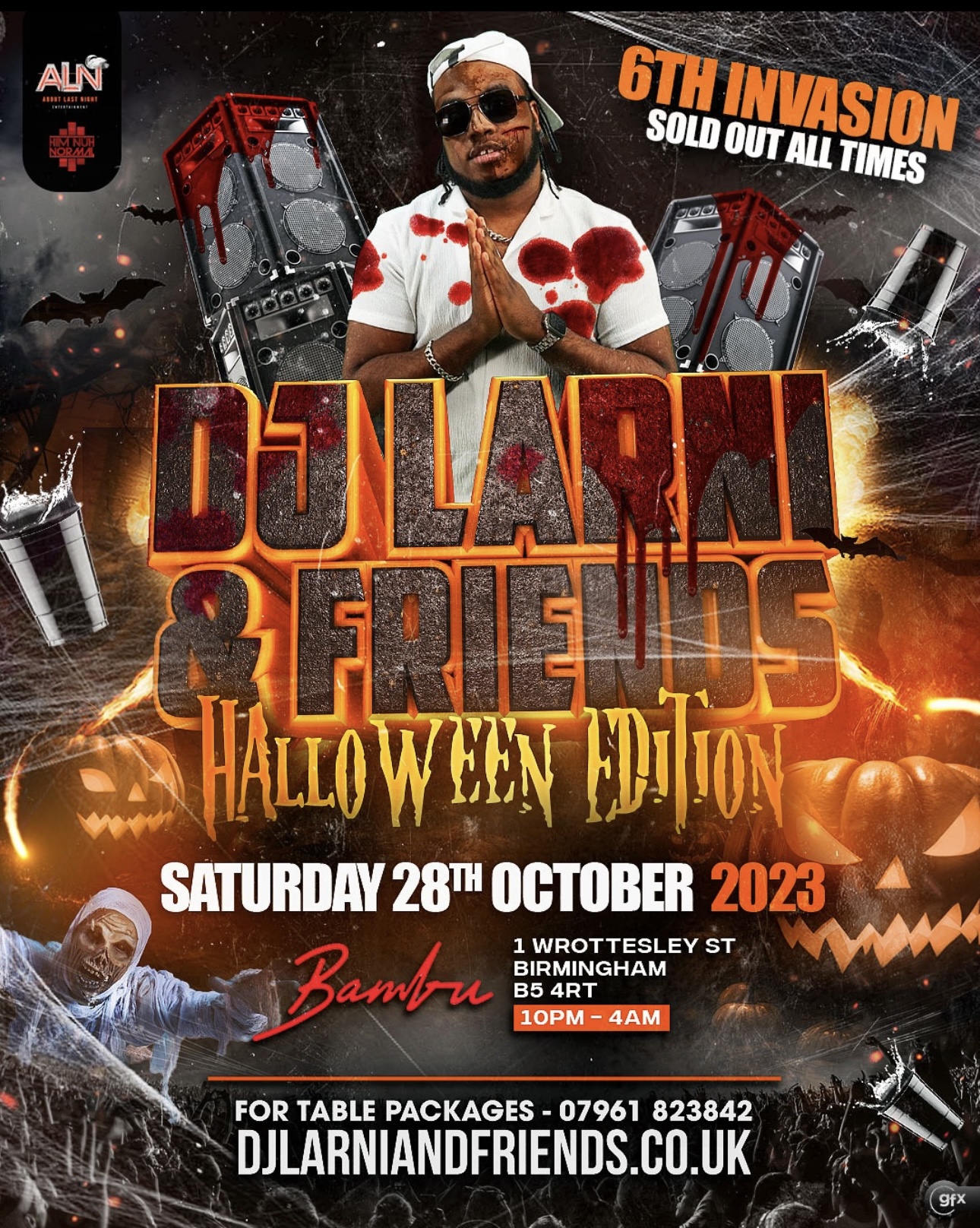 DJ Larni & Friends Halloween Dress Up Costume Edition at Bambu