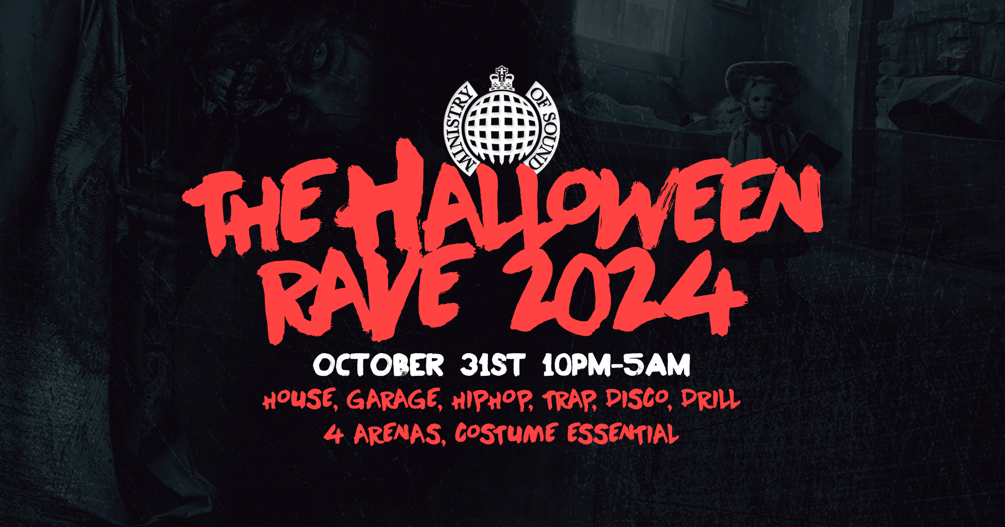 The Halloween Rave 2024 Ministry of Sound 🎃 at Ministry of Sound