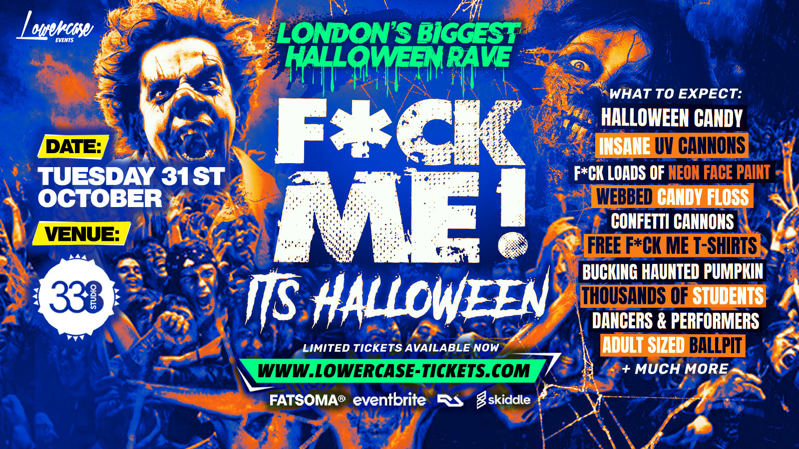 F*CK ME IT’S HALLOWEEN 👻 – THE BIGGEST EVENT OF HALLOWEEN 2023!