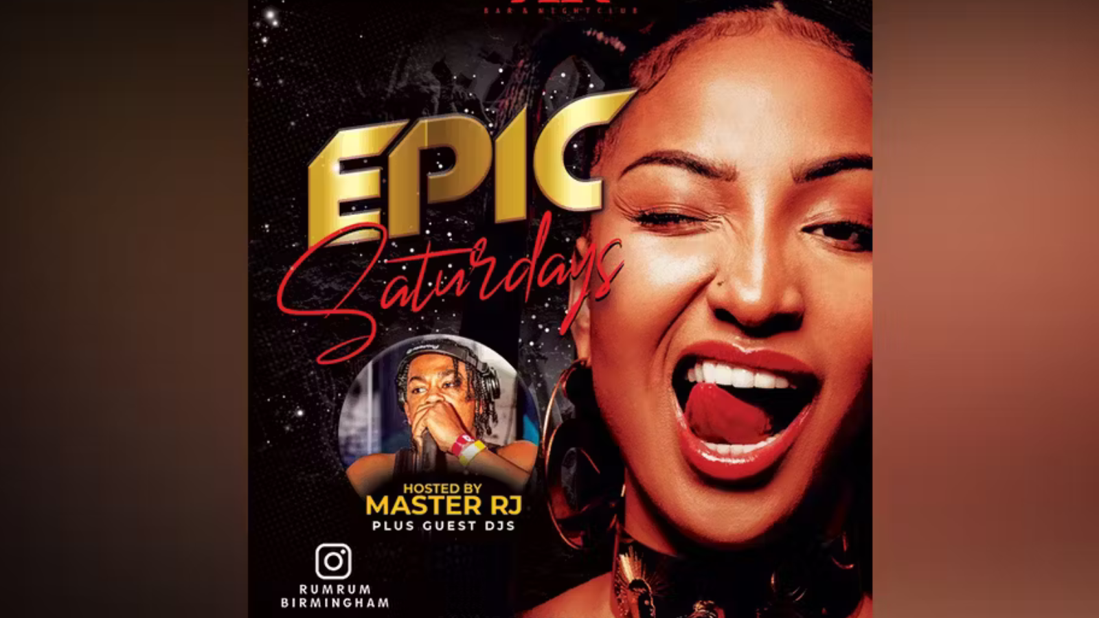 EPIC SATURDAYS AT RUM RUM 🔞 – Special Edition / 100 x FREE TICKETS