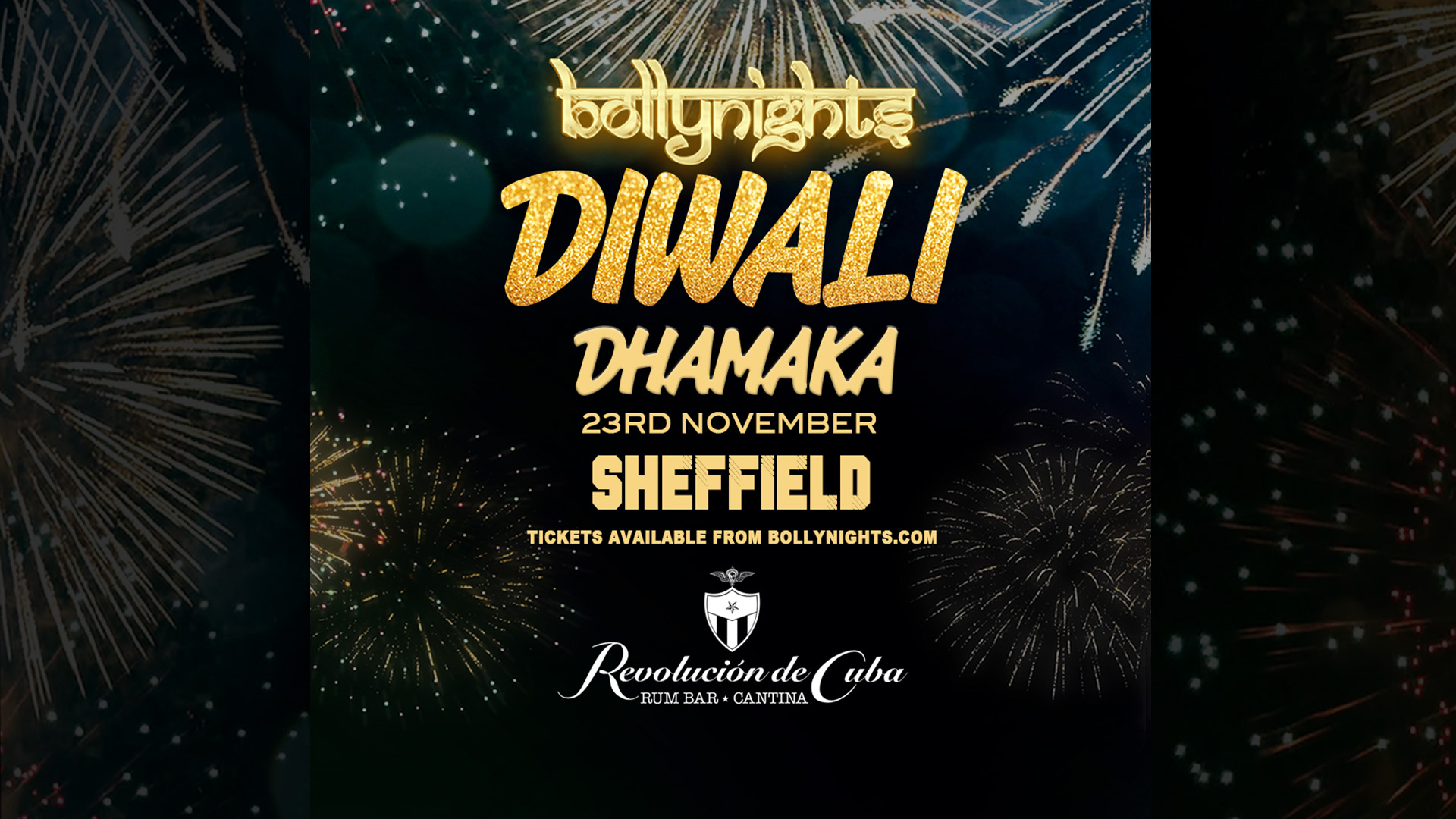 Bollynights Sheffield – Thursday 23rd November | Revolución de Cuba