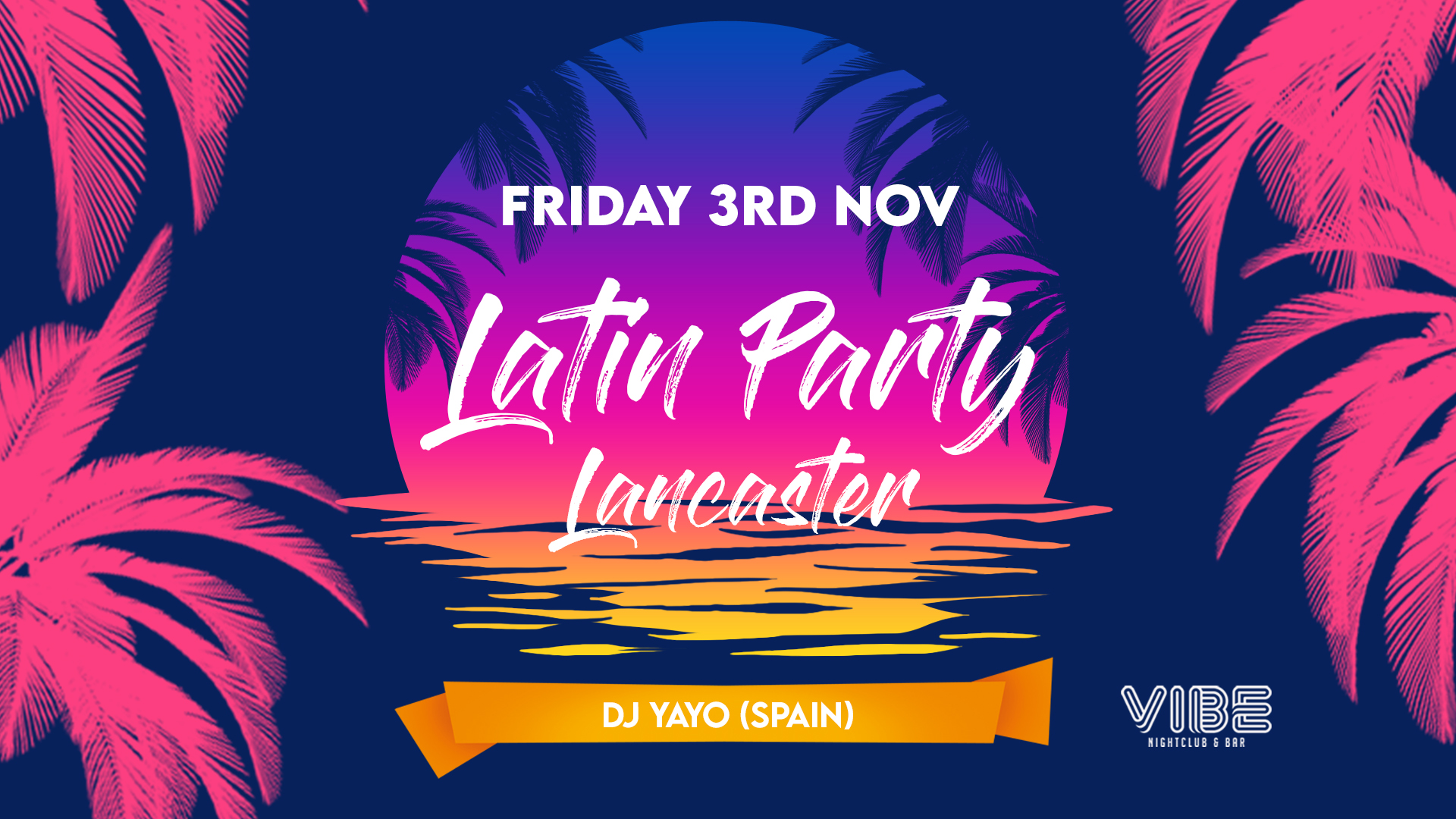 Latin Party Lancaster – Friday 3rd November