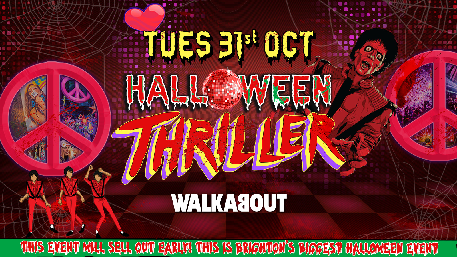 CARDIFF HALLOWEEN THRILLER 🩸 FINAL 50 ONLINE TICKETS 🪓 Cardiff's