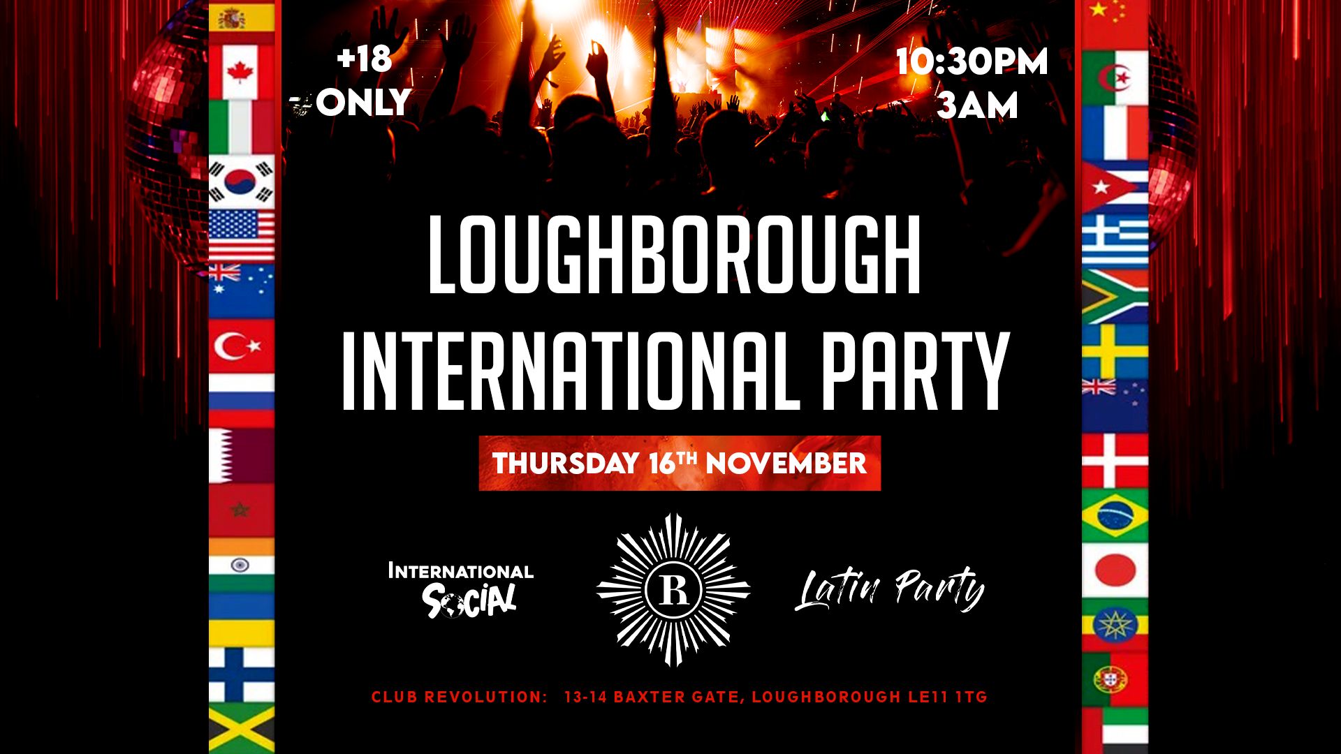 International Party – Loughborough
