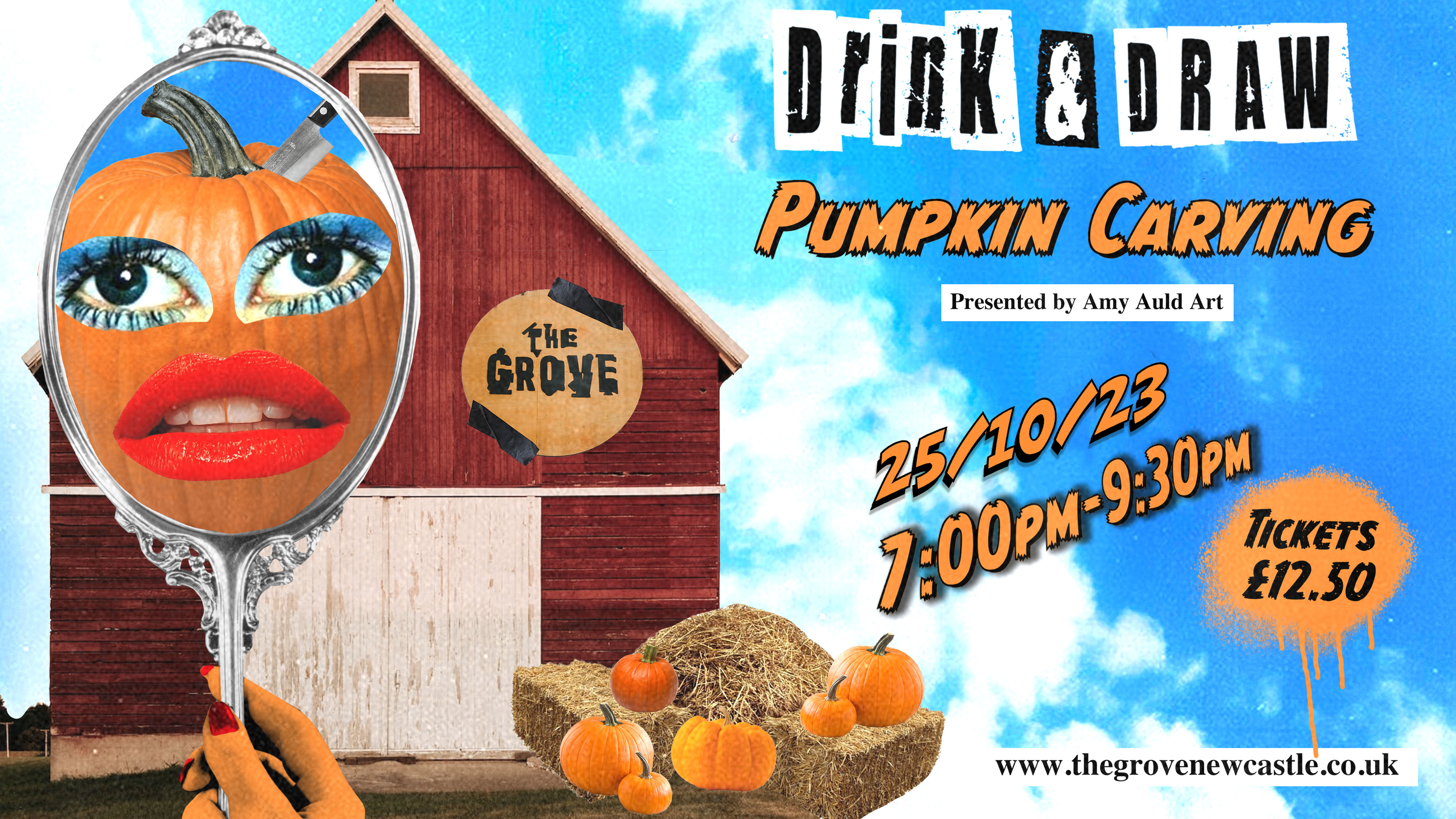 The Grove’s Drink & Draw: PUMPKIN CARVING 🎃