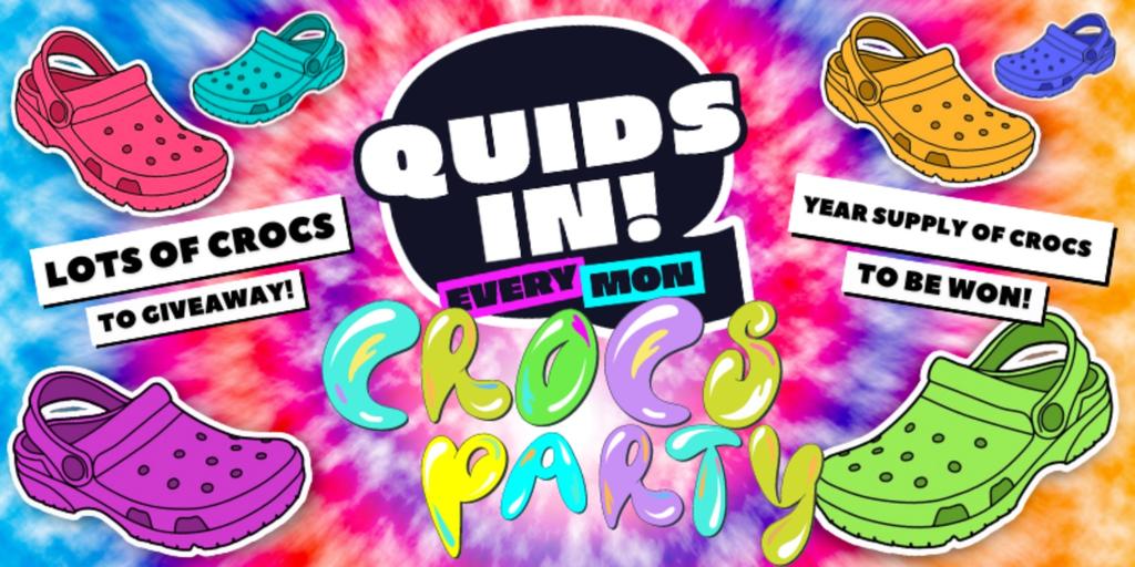 QUIDs IN: CROCS PARTY! [UoN’s OFFICIAL MONDAY NIGHT]