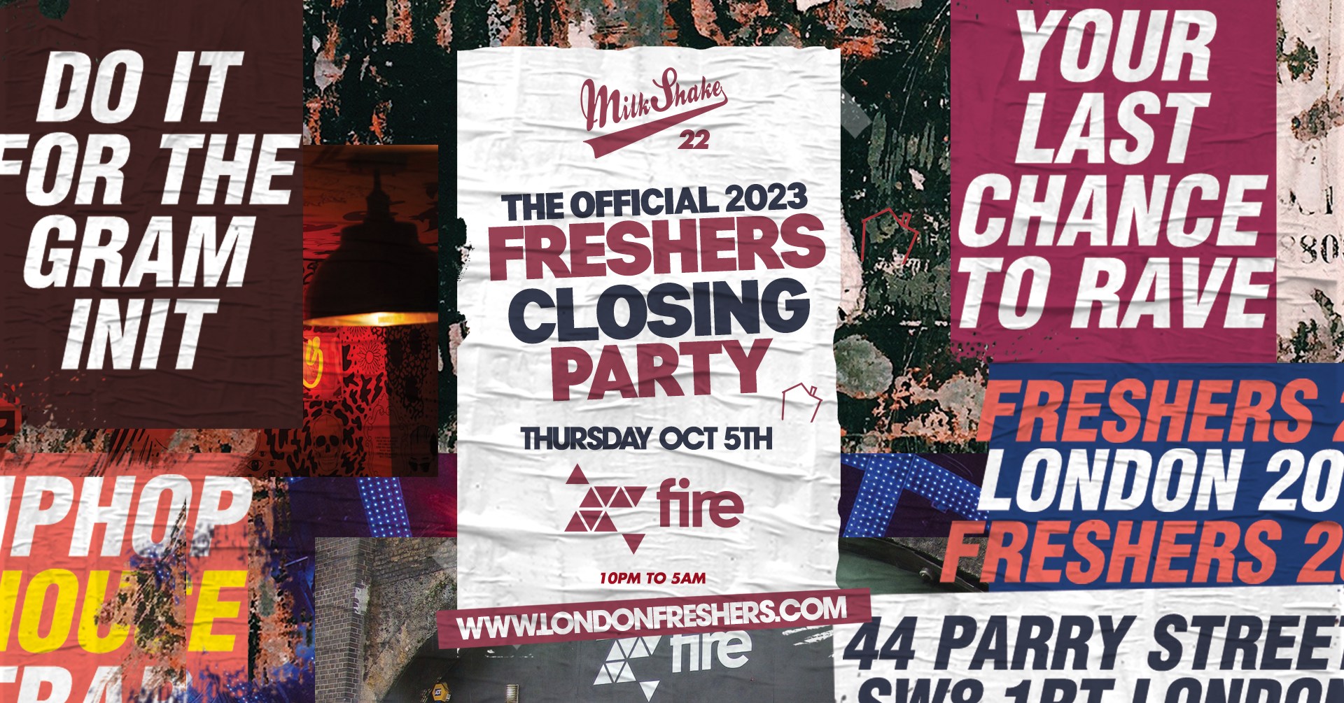 TONIGHT 11PM – THE OFFICIAL FRESHERS 2023 CLOSING PARTY 💊 Fire Club London 😲