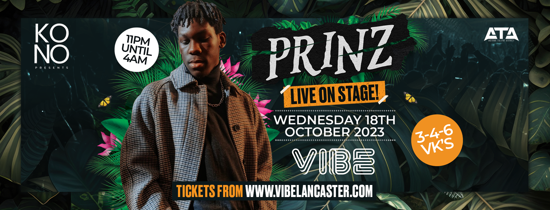 K O N O WEDNESDAY: Ft Prinz Live on Stage!