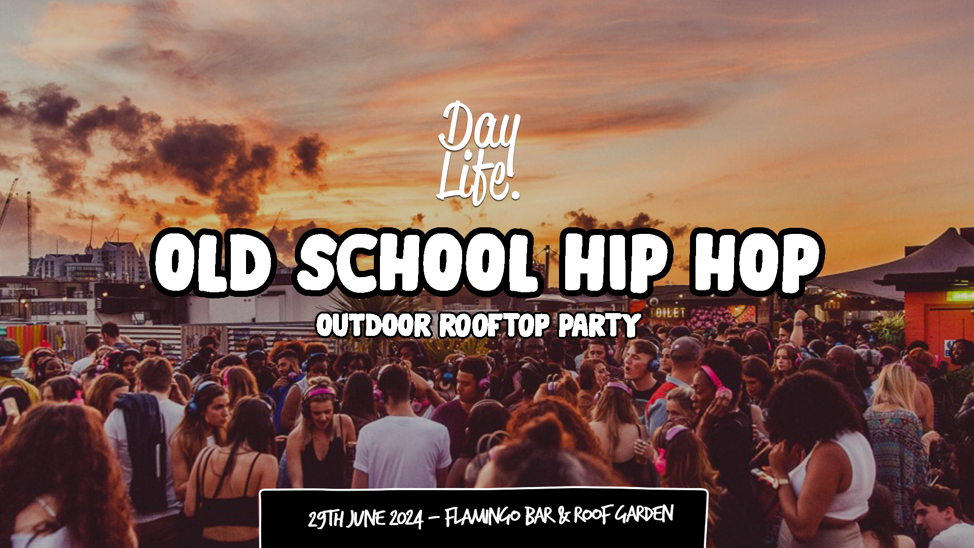 🚨SOLD OUT! Old School Hip Hop Rooftop Party in Shrewsbury