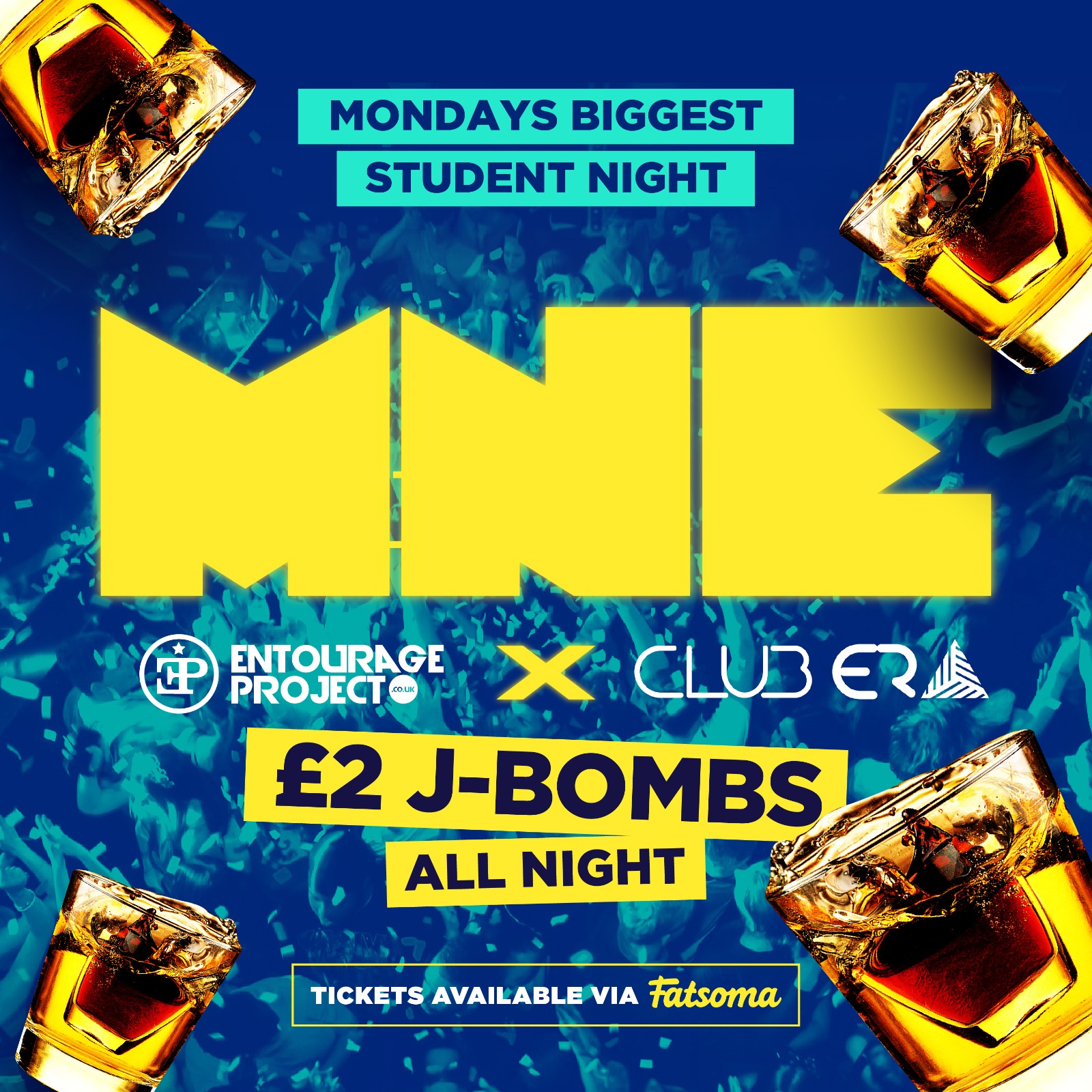 MNE – £2 J Bombs All Night 🥃