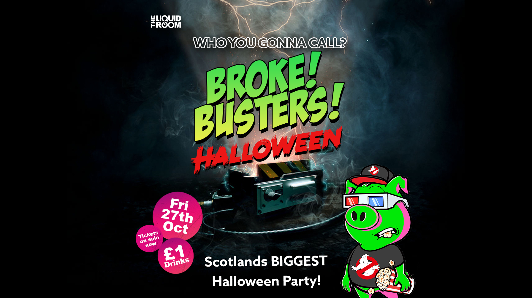 BROKE! BUSTERS | HALLOWEEN SPECIAL | 27TH OCT